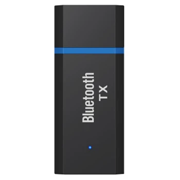 

Bluetooth Transmitter 5.0 +EDR o Adapter TV PC Driver-Free Mini USB Transmitter 3.5MM Jack AUX Wireless Adapter