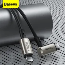 Baseus PD 3.1 100W USB di Tipo C a Tipo C Cavo di Ricarica Rapida 4.0 di trasporto Veloce del Caricatore del Cavo Per MacBook iPad Pro 4K @ 60HZ USB-C Tipo-C Cavo