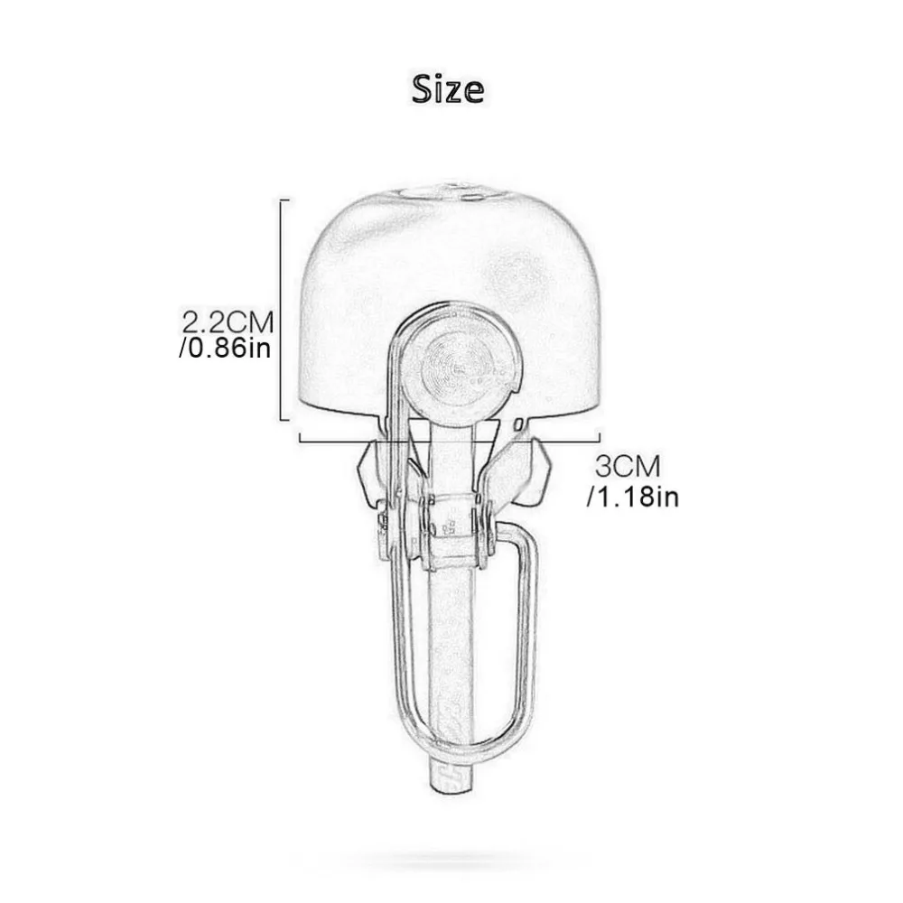 Классический велосипедный звонок из нержавеющей стали, велосипедный рог, велосипедный руль, колокольчик, крепкий звук, велосипедный рог, Аксессуары для велосипеда