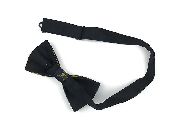 Party Wedding Bow Tie for Men Luxury Polyester Woven Mans Bowtie