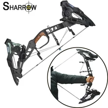 

1pc 21.5-80lbs Archery Compound Bow Steel Ball Dual Purpose Brace Height 6.5inch Speed 330/460FPS Powerful Hunting Accessories