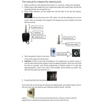 

Anti-theft Engine Start Button System Kit Replacement Accessories Inner