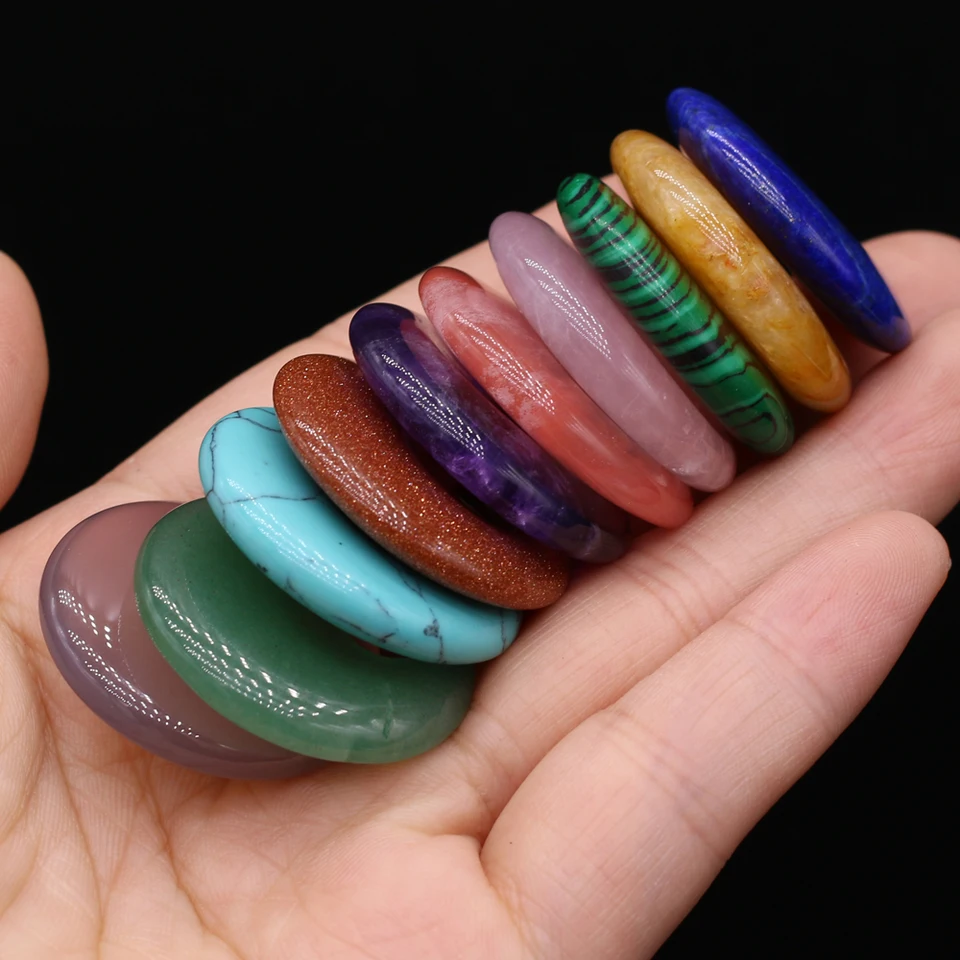 Pietre Preziose Naturali Perline Sfuse Distanziatore Rondelle - Foto 8