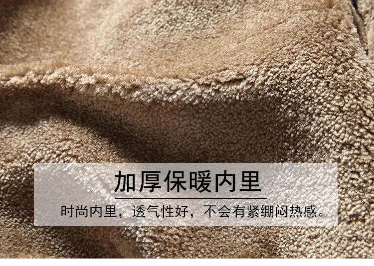 New Style Leather Jacket MEN'S Leather Coat Fur Pu Middle-aged Leather Coat Men's