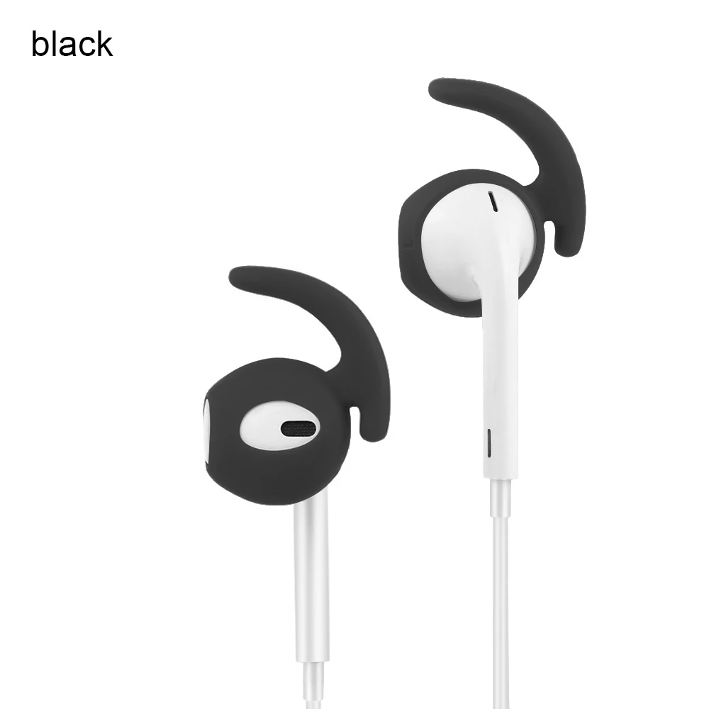 2 pairs 3 пары S/M/L силиконовый чехол для наушников с ушным крюком для спорта Bluetooth гарнитура наушники аксессуары - Цвет: 2 pairs
