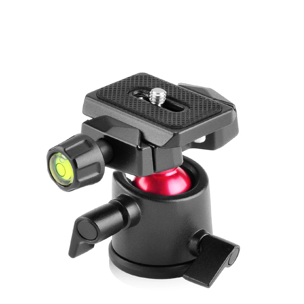 Tripod Ball Head 360 Degree Rotating Panoramic Ballhead w 1/4 Quick Shoe Plate for DSLR Camera Video Camcorder Tripod Monopod tripod ball head,camera panoramic head