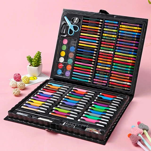 150Pcs Art Set Portable Drawing Painting Art Supplies Gifts Kids Teens  Coloring - AliExpress