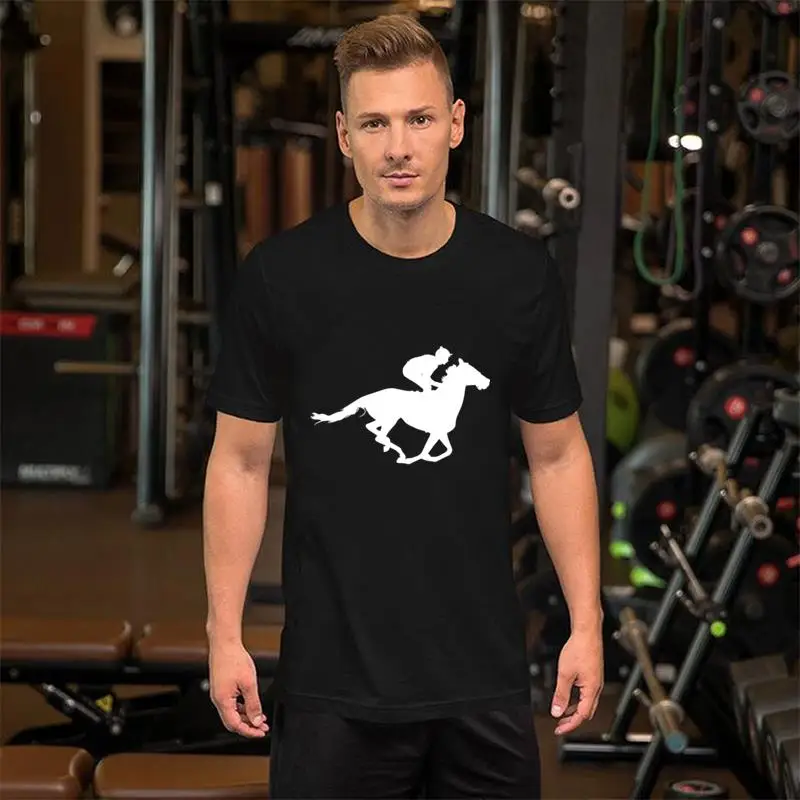 

personalized Horses Riding Harness Racing Rider Equitation tshirt 3xl 4xl 29xl humorous ddlg Knitted men tshirts