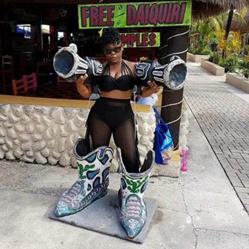 Женское пляжное платье туника Praia размера плюс парео сетчатые брюки на выход для