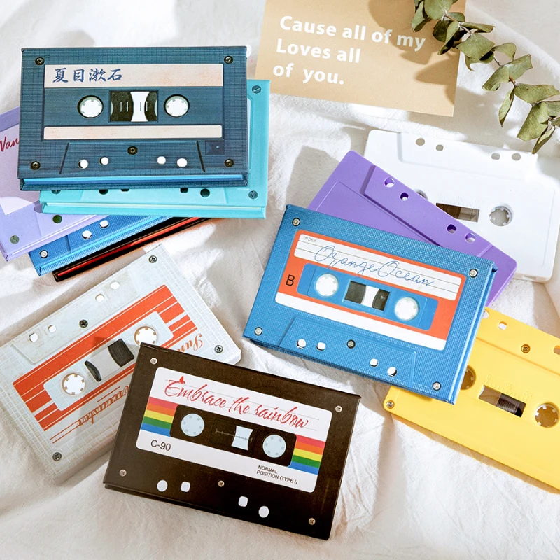 

90pc/lot 6 Design retro tapes daily to-do check list note pad notepad diary writing note note pad Fresh stationery