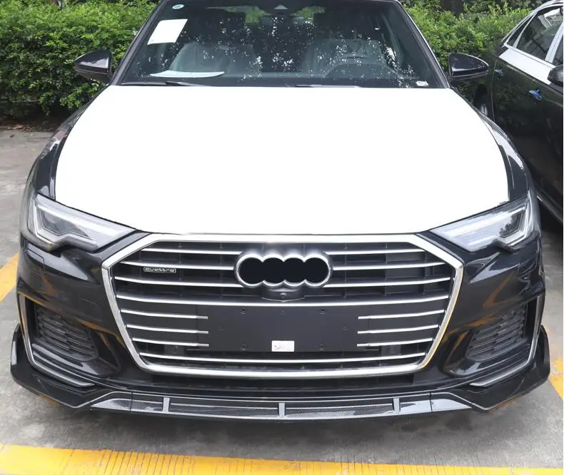 Для Audi A6 Body kit спойлер- для Audi A6 ABS задний спойлер передний бампер диффузор защитные бамперы