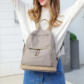 

Joker Multi-Function Backpack New Oxford Cloth Waterproof Tide Temperament Simple Backpack