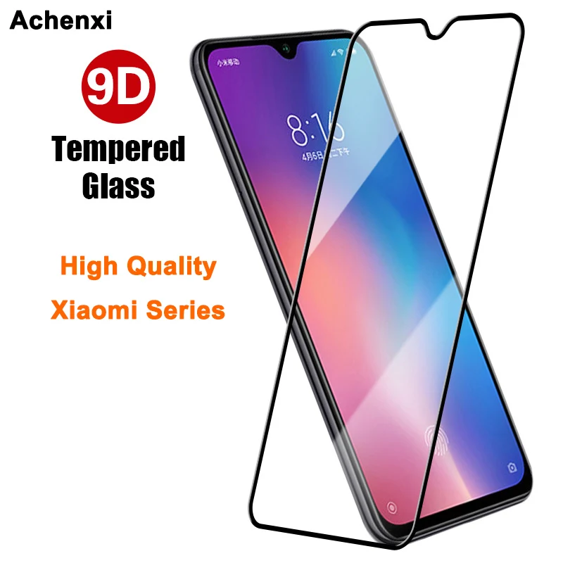 Закаленное стекло с полным покрытием для Xiaomi Mi 11 Lite 11i 11X Pro 10T 10i 9 9T POCO X3 M3 Защитная