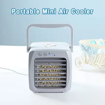 

Rechargeable Portable Air Conditioner Conditioning USB Mini Air Cooler Humidifier Purifier Air Cooling Fan For Office Home