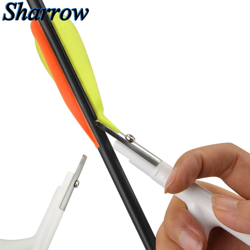 

Archery Arrow Scraper Stripper Pencil Sharpener Remove Feather and Glue Remover Bow Hunting Shooting Tool Accessories