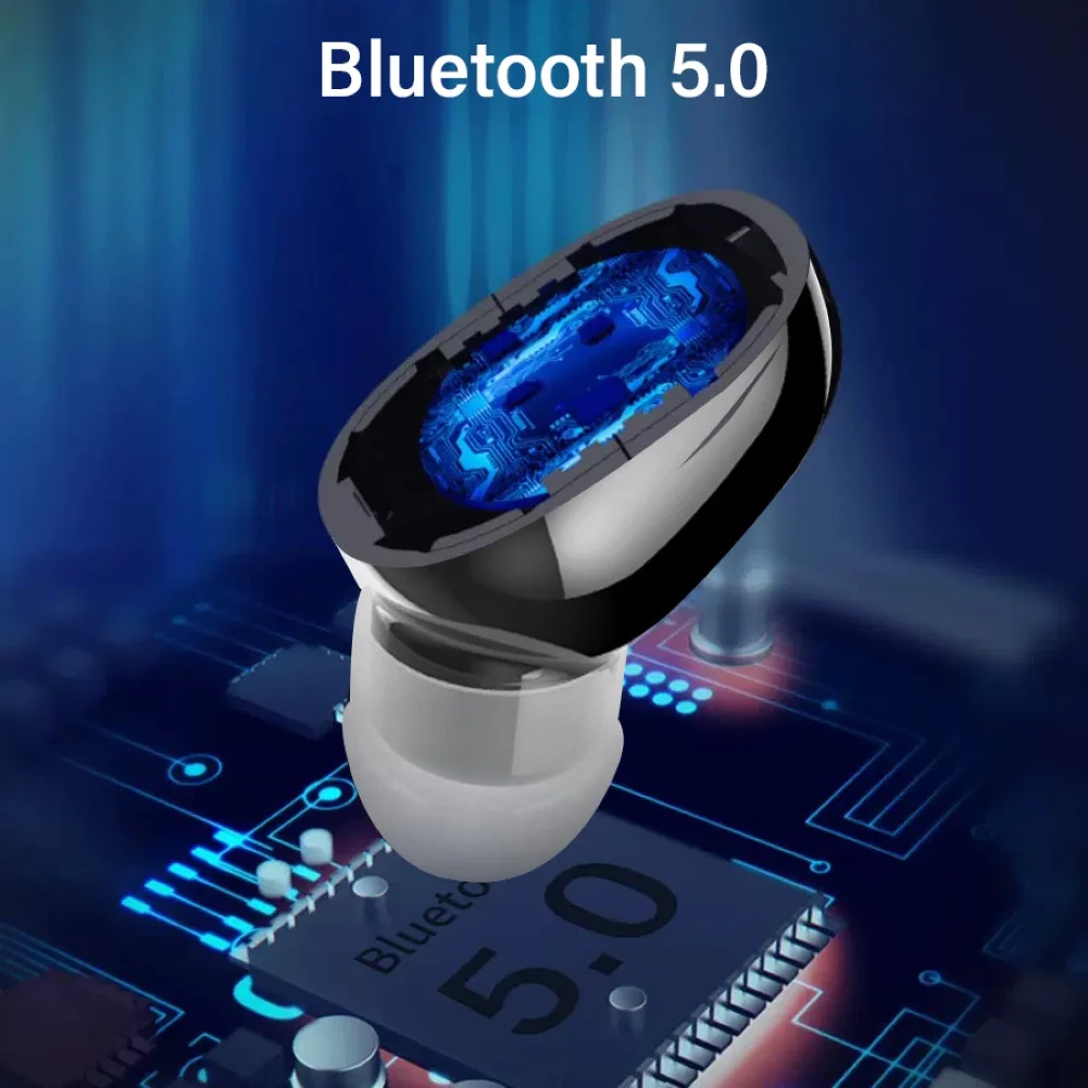 L16 портативный одиночный правый ухо беспроводной Bluetooth 5,0 наушники водонепроницаемые спортивные наушники с/без зарядного устройства