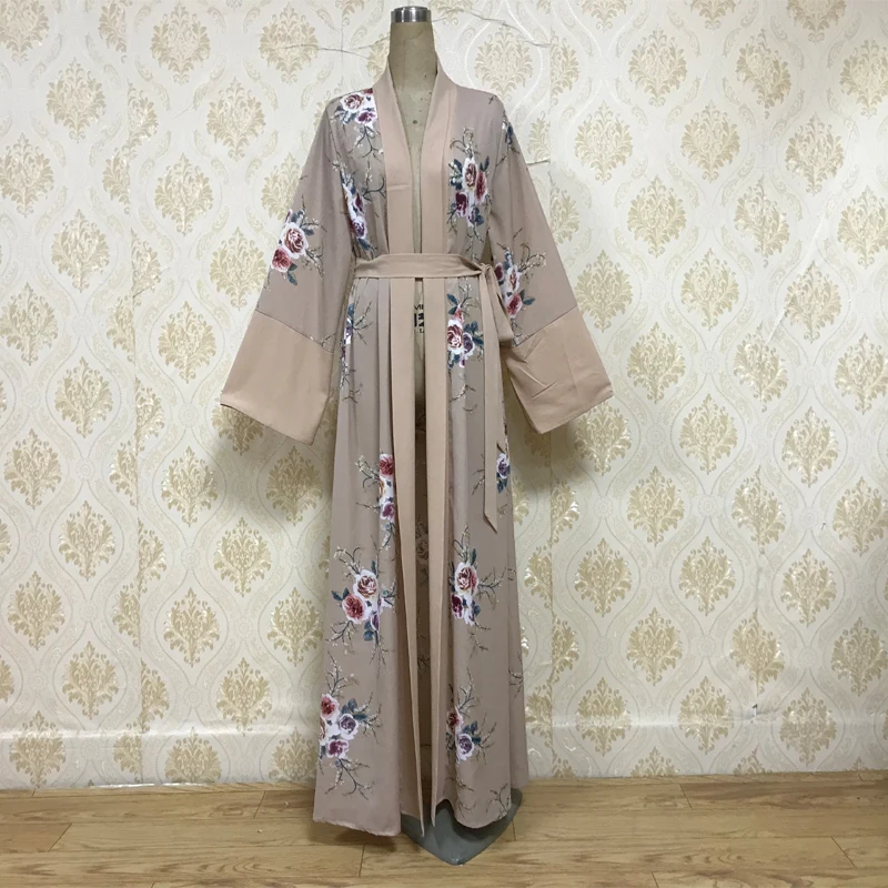 F831eid Mubarak мусульманская абайя Исламская африканская одежда Кафтан Abaya Дубай