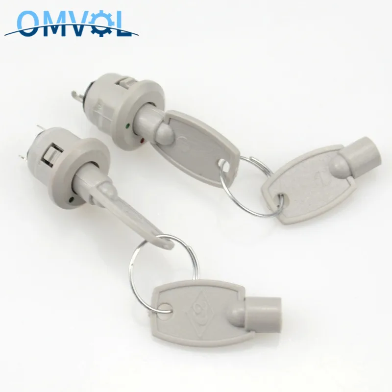 10 шт 12 мм ключ переключатель 1.0.5A 250 V/1A 125VAC