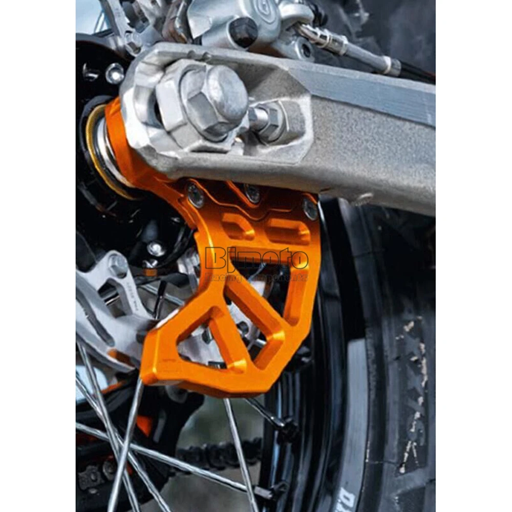 Двигатель задний тормозной суппорт диск для Husqvarna FC250 350 450HG FE250/350/450/501HQ FX350 450 TC125 250 TE125 поддержка с защитой