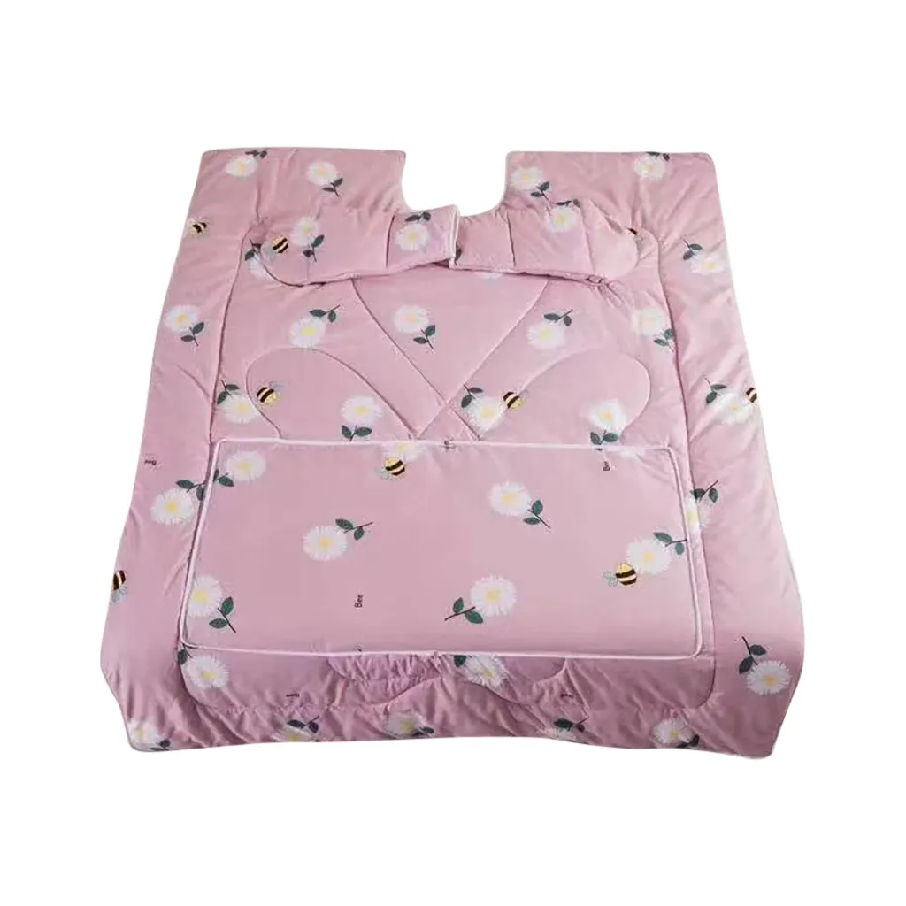 Зимнее ленивое одеяло с рукавами одеяло многофункциональное зимнее ленивое одеяло с рукавами теплое утолщенное помытое одеяло#926g20 - Цвет: D