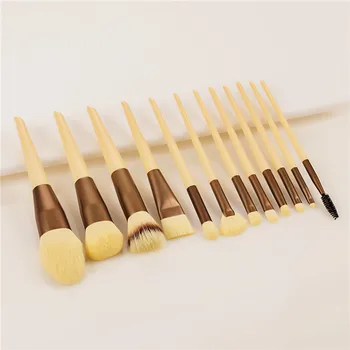 

12pcs/set Makeup Brushes Set For Foundation Blush Eyeshadow Concealer Powder Lip Make Up Cosmetics Brush make up tools T12100