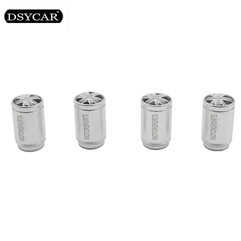 DSYCAR, 4 шт./лот, универсальная эмблема, автомобильные, велосипедные, Мото шины, колеса, шины, воздушный клапан, колпачки, крышка руля, аксессуары, украшение автомобиля, стиль