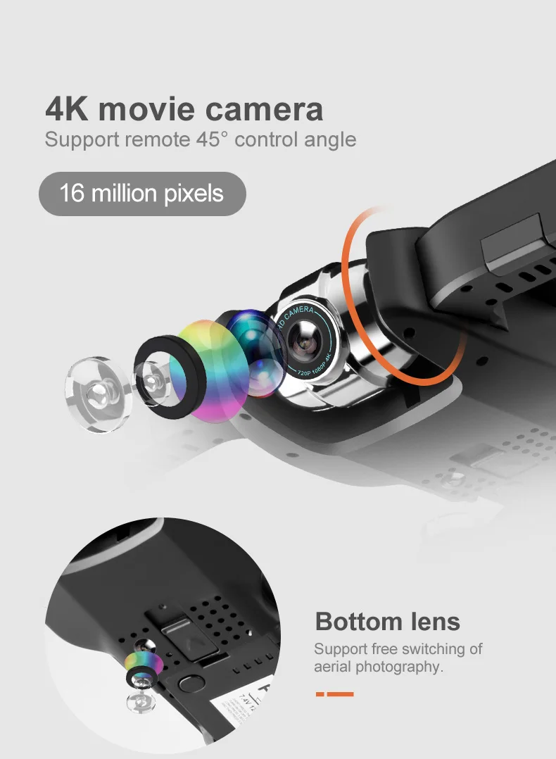 S5 новые Дроны для 2020 Dron Z Kamera Dji Pro сенсор Inspire 1 камера Luz Para Drone Phantom 3 стабилизатор