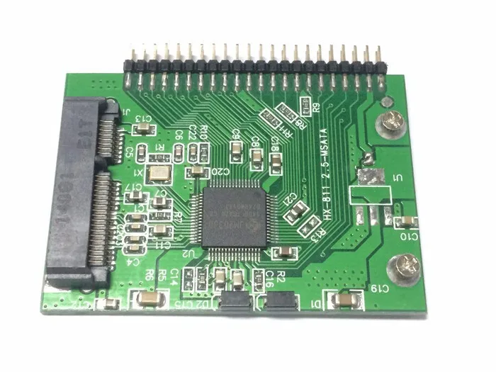 Msata Mini Pci-e sata для 1," 44pin mini IDE адаптер Жесткий диск Конвертация карты