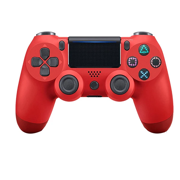 red Беспроводной Bluetooth Джойстик для PS4 контроллеры геймпады подходят консоли для Playstation 4 геймпад Dualshock 4 контроллер для PS3 - Цвет: red