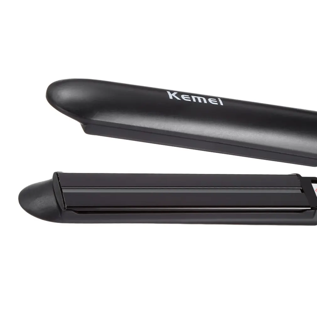 Км-2219 волосы Kemei инфракрасный выпрямитель керамический термостатическое покрытие инструмент для укладки DIY прямой шлинт Ион завивка Прямая