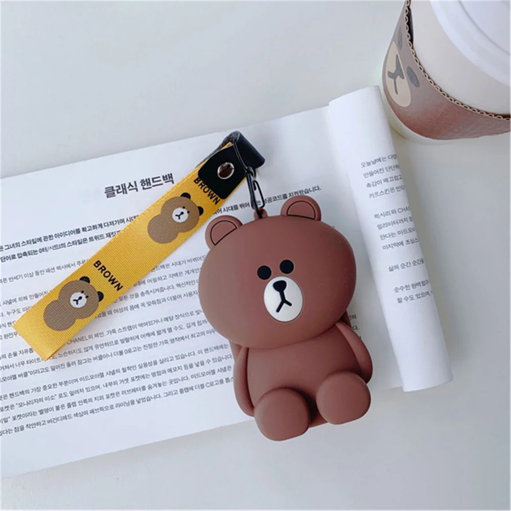 1022027 Hot Sale Kawaii Cartoon Children Plush Coin Purses Wallet Kids Women for Gift Round Flat Candy Color Key Bag Headset Bag - Цвет: 1022027