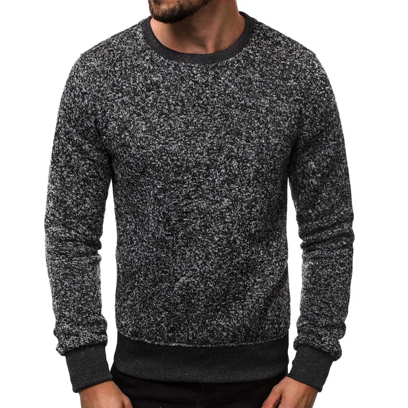 

Hoodie Men Plus Size O-neck Sweatshirt Trendy Casual Slim Hoodies Mens Long Sleeve Pullover Solid Plain Clothing Sweatshirts