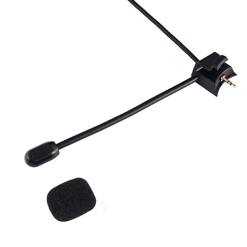 2M Boom Microphone Cable Bose Quiet Comfort QC35/QC35 II Headphone Cord Switch 3.5mm Mic