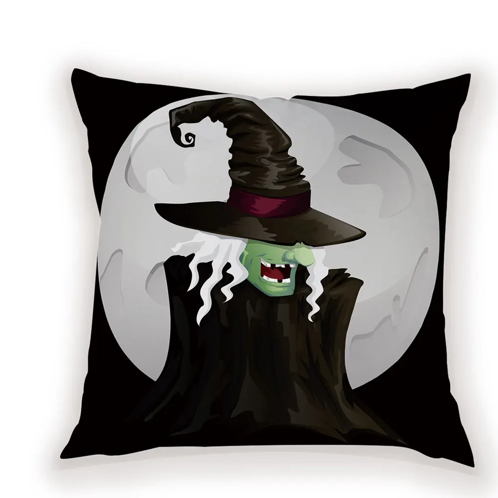 L1693-3 На Хэллоуин с надписью Trick or treat для подушек с жутким черепом призрак осень Декор Подушка Чехол тыквы декоративные Kussenhoes подушки - Цвет: L1693-3