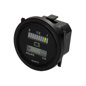 

Quartz Led Battery Indicator Digital Hour Meter Agv Car Forklift Battery Indicator Table Electric Vehicle Electricity Meter
