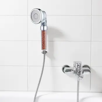 

Multi-function Handheld Sprinkler High Pressure Water Saving Jetting Shower Head Balls Beads Utility Head With Negative Ions