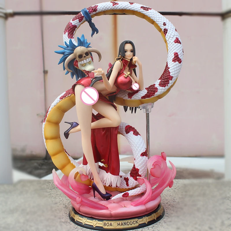 41cm Onepiece Gk Statue Boa Hancock With Snake Pvc Collection Model Figure 1 6 Anime Sexy Grils Figurine Figurines Miniatures Aliexpress
