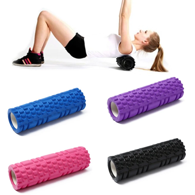 

Yoga Column Fitness Pilates Yoga Foam Roller blocks Train Gym Massage Grid Trigger Point Therapy Physio Exercise
