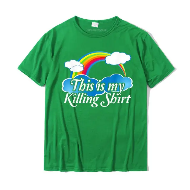 This Is My Killing Shirt Rainbow Funny 