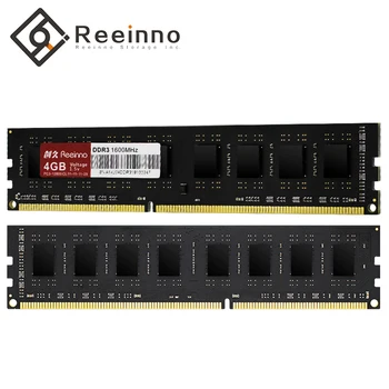 

Reeinno ram ddr3 4GB/8GB 1600MHz dual-channel Desktop memory 1.5V NON-ECC 12800MB/s 240pin lifetime Warranty for Intel AMD