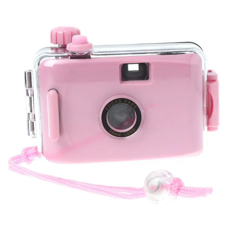 8QQ100076-PK Подводный водонепроницаемый Lomo камера Мини милый 35 мм пленка с корпусом чехол - Цвет: 8QQ100076-PK