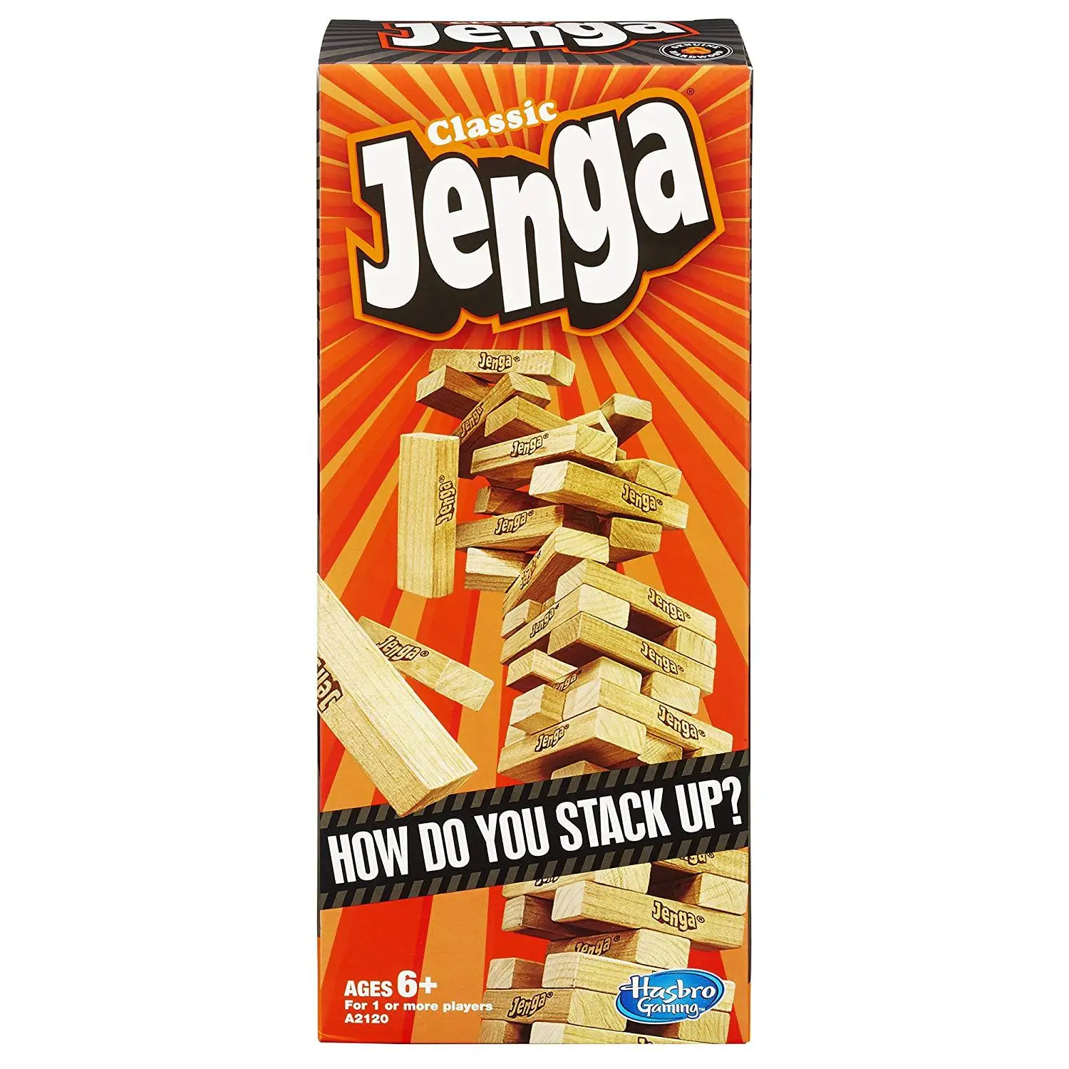 

Jenga Stack-up Classic Version Children Tabletop Game Toy Jenga A2120