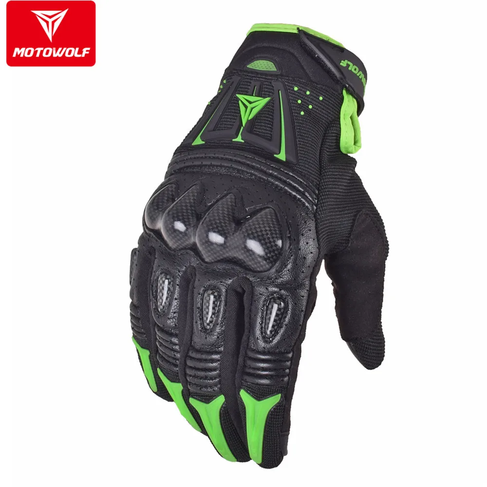 

MOTOWOLF-0304 Racing Moto Protective Riding Motorcycle Gloves Glove Motor Male Biker Motocross Motorbike Sports Cycling Gloves