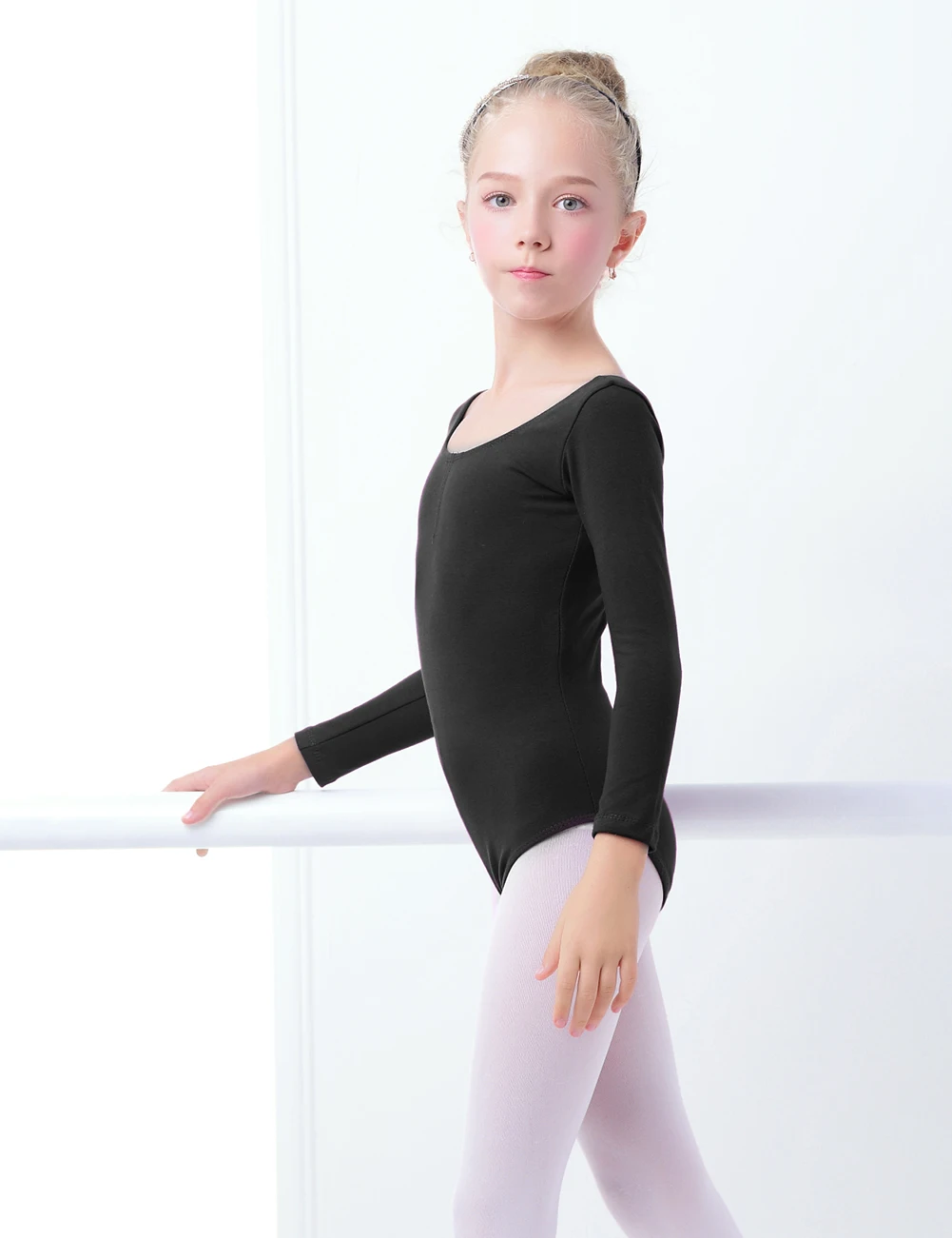 Ballet Leotards Kids Gymnastics Leotard Girls Dance Bodysuit Dancewear Dance Costumes Toddler Cotton Dance Leotard Short Sleeves
