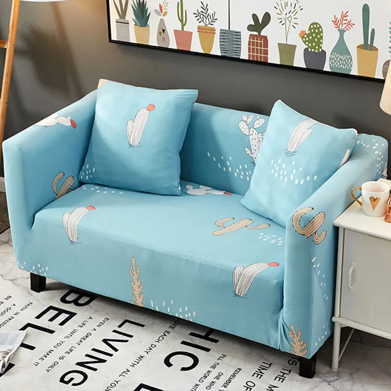 Leaf Sofa эластичный полиэфирный домашний чехол для дивана секционный все включено защитный чехол нескользящий Чехол Четыре местный Cubre
