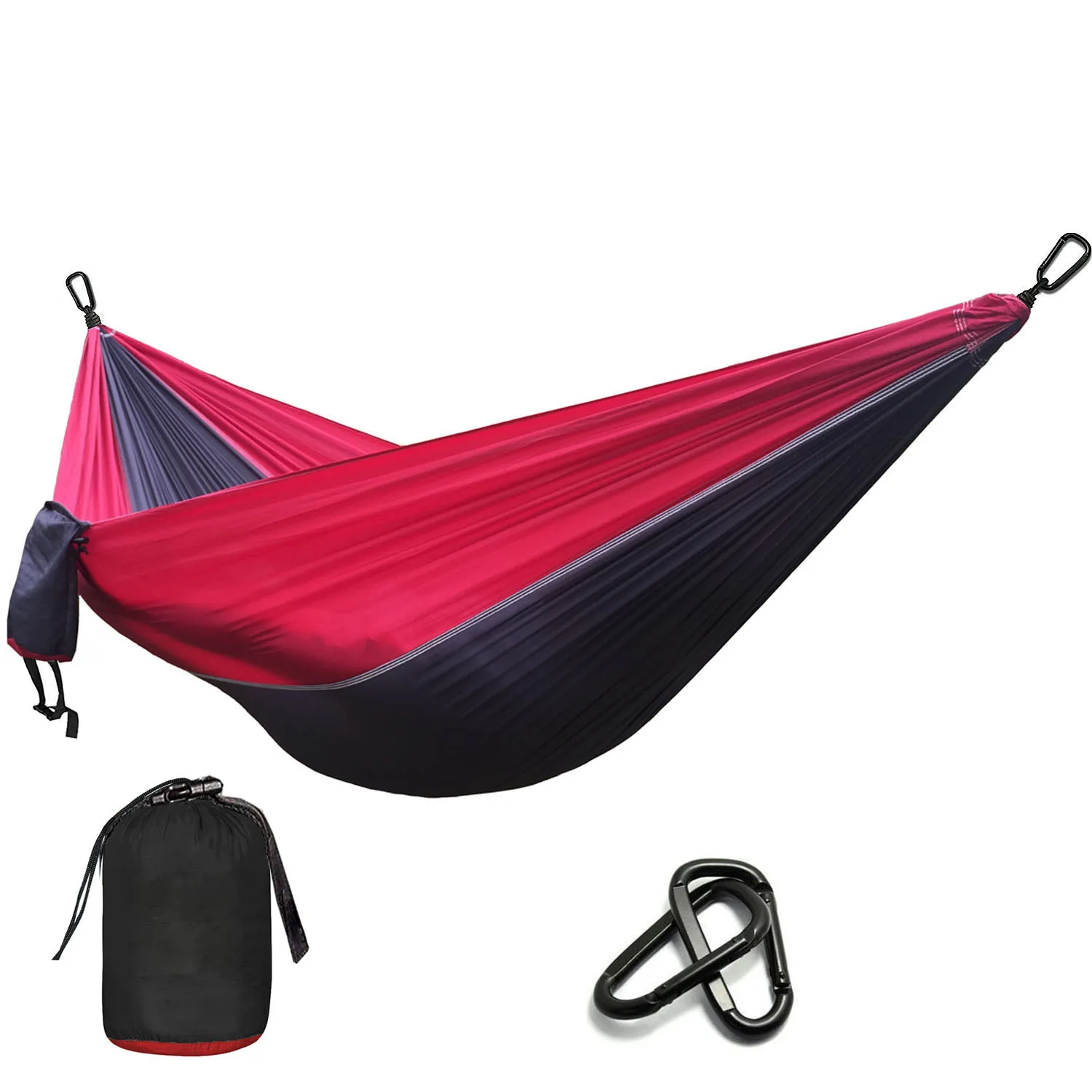 

Portable Nylon Parachute Hammock Camping Survival Garden Hunting Leisure Hamac Travel Double Person Hamak Free shipping