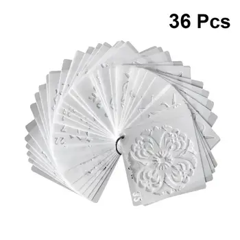 

36pcs Mandala Drawing Stencils DIY Painted Decoration Hollow Mandala Spraying Stencils Inkjet DIY Mandala Painting Template