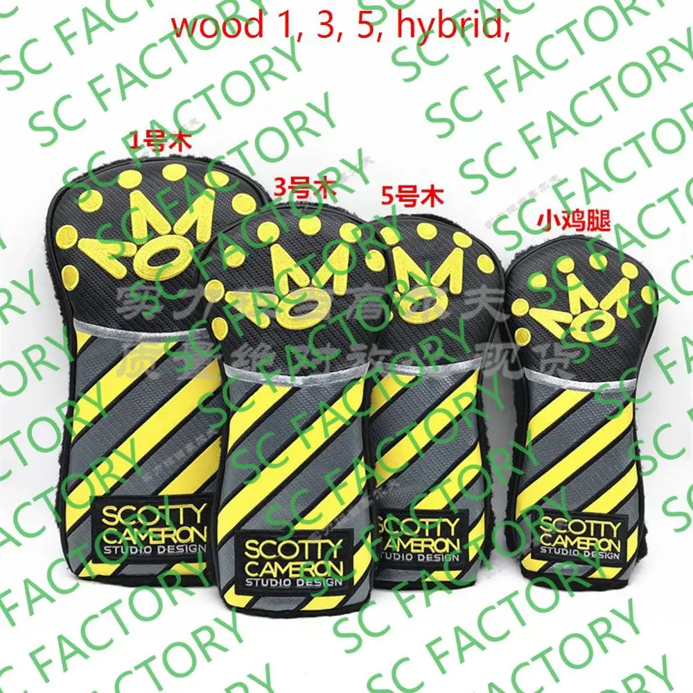 TlTLElST CROWN scotty wood гибридные головные уборы Тур магазин Камерон дизайн Скотти шпаттер на заказ головной убор Гольф шпаттер - Цвет: 15