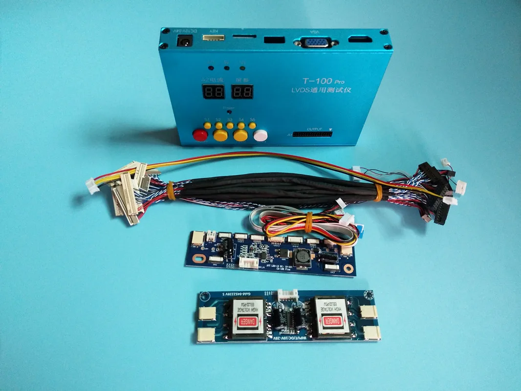  T-100 Pro Aluminum Shell Laptop TV LCD/LED Panel Tester 7-84