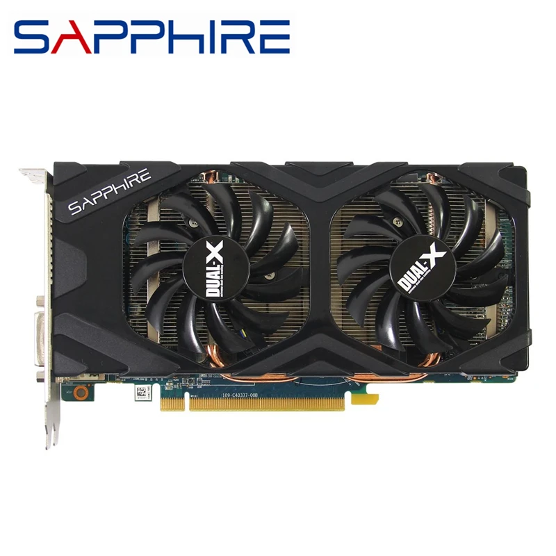 Видеокарты SAPPHIRE HD 7850 2GB видеокарты GPU AMD Radeon HD7850 2GB видеокарты 256Bit Настольный ПК Компьютерная игровая карта HDMI видеокарта